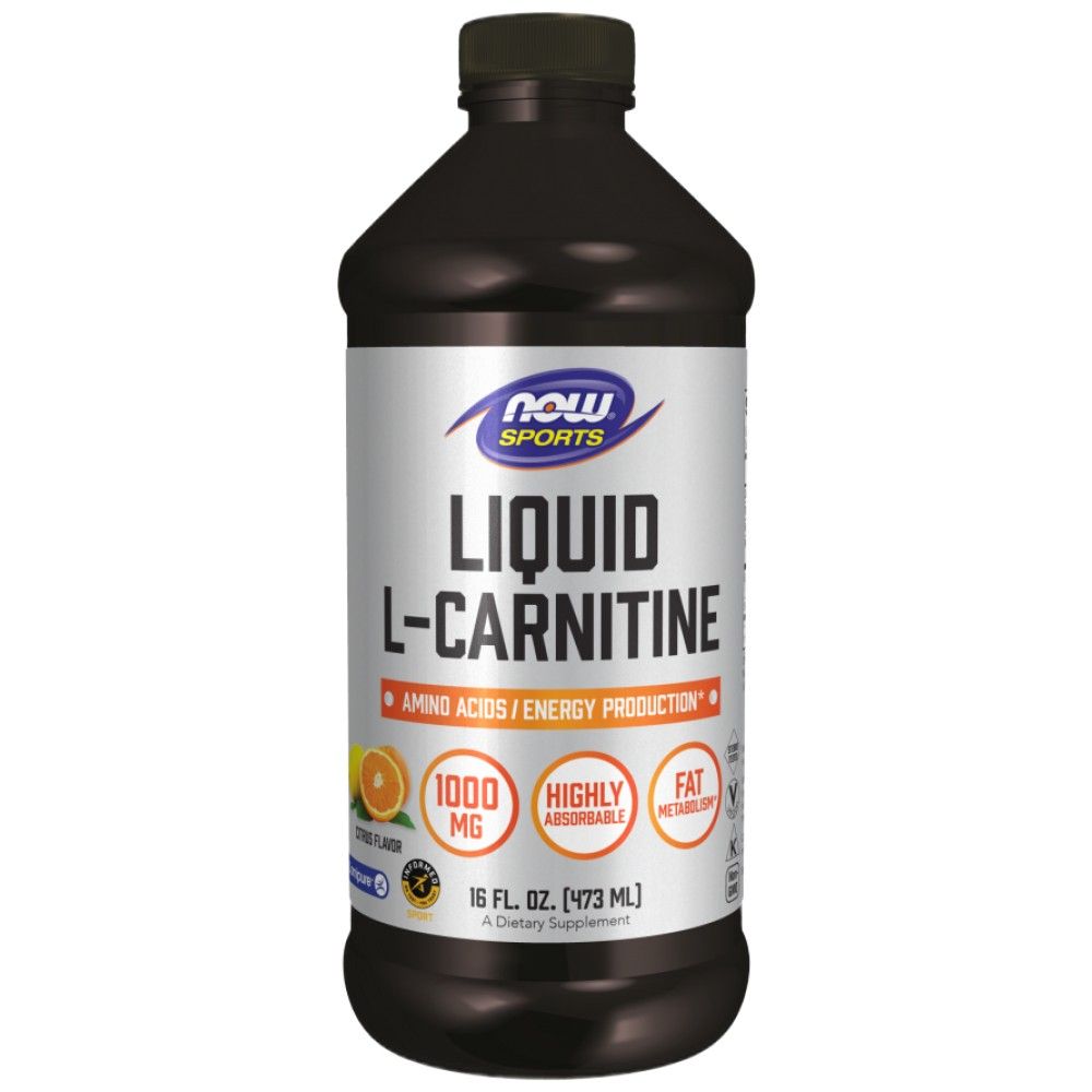 L-Carnitine Liquid 1000 mg - 473 ml - Nutra Best Europe