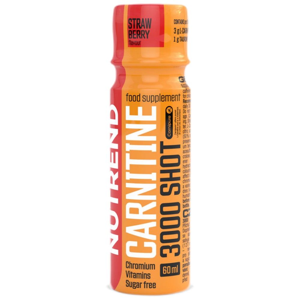 Carnitine 3000 Shot - 60 ml - Nutra Best Europe