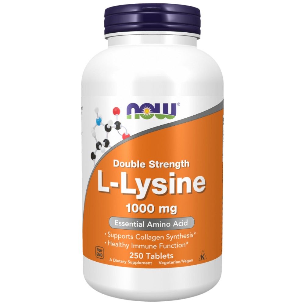 L-Lysine 1000 mg - 100 Tablets - Nutra Best Europe