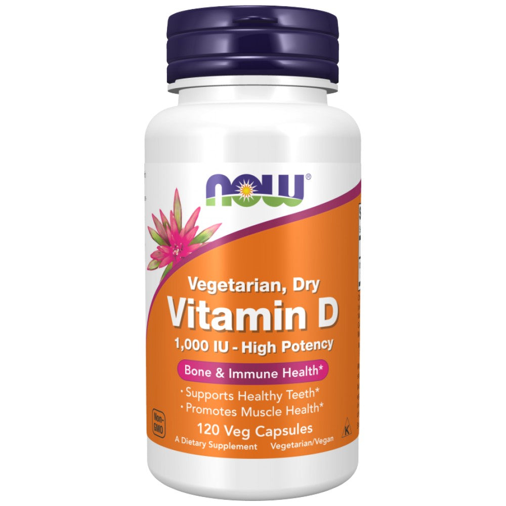 Vitamin D 1000 IU | Vegetarian Dry - 120 capsules - Nutra Best Europe