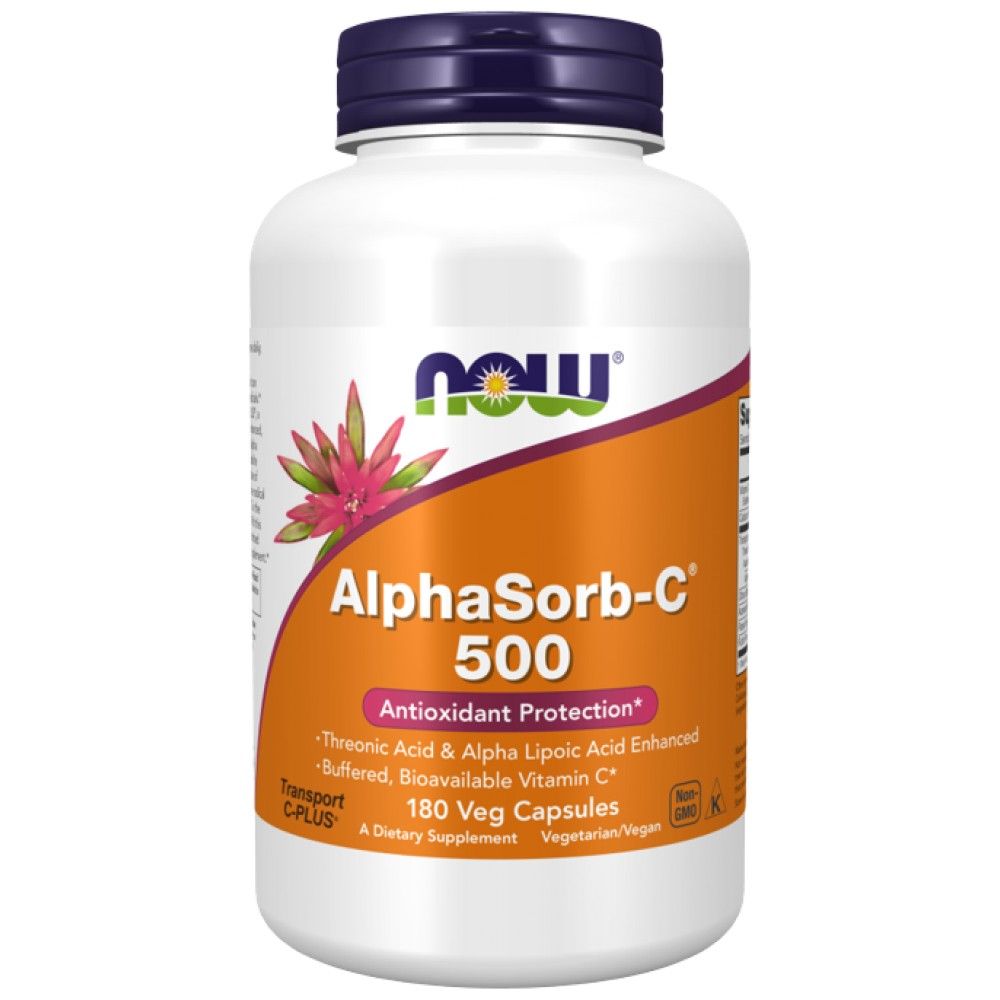 AlphaSorb-C 500 mg - 180 capsules - Nutra Best Europe
