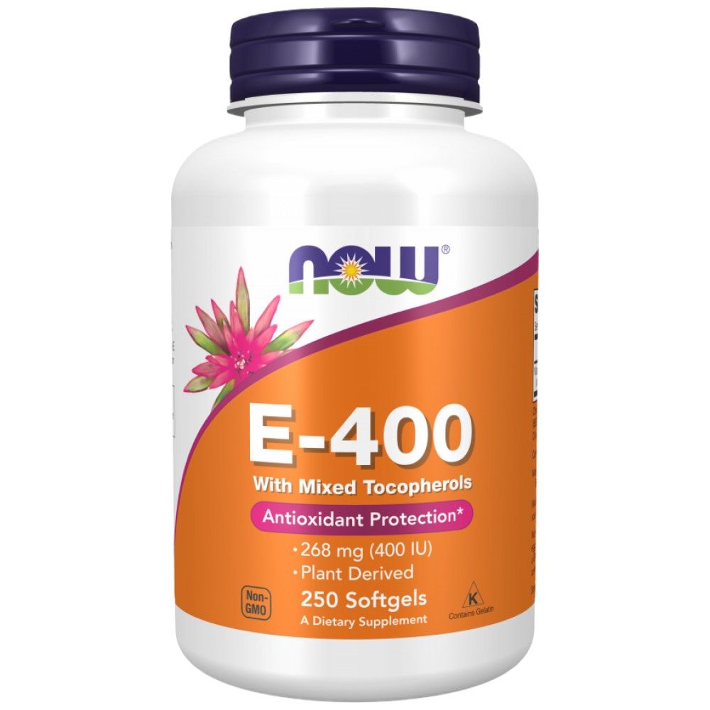 Vitamin E-400 IU MT - 100 Gel capsules - Nutra Best Europe
