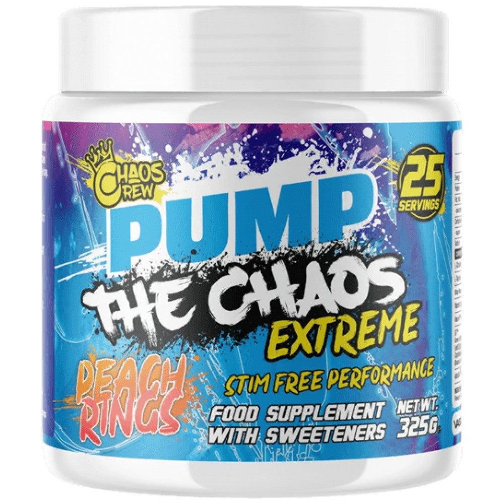 Pump the Chaos Extreme | Stim Free Pump - 325 grams - Nutra Best Europe