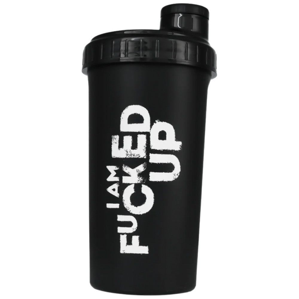 Shaker | I AM FUCKED UP - Black - 700 ml - Nutra Best Europe