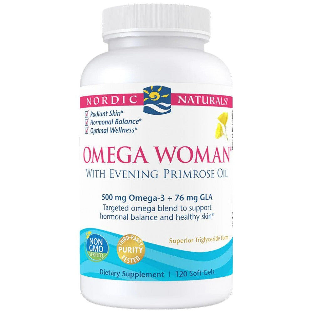 Omega Woman - 120 Gel Capsules - Nutra Best Europe