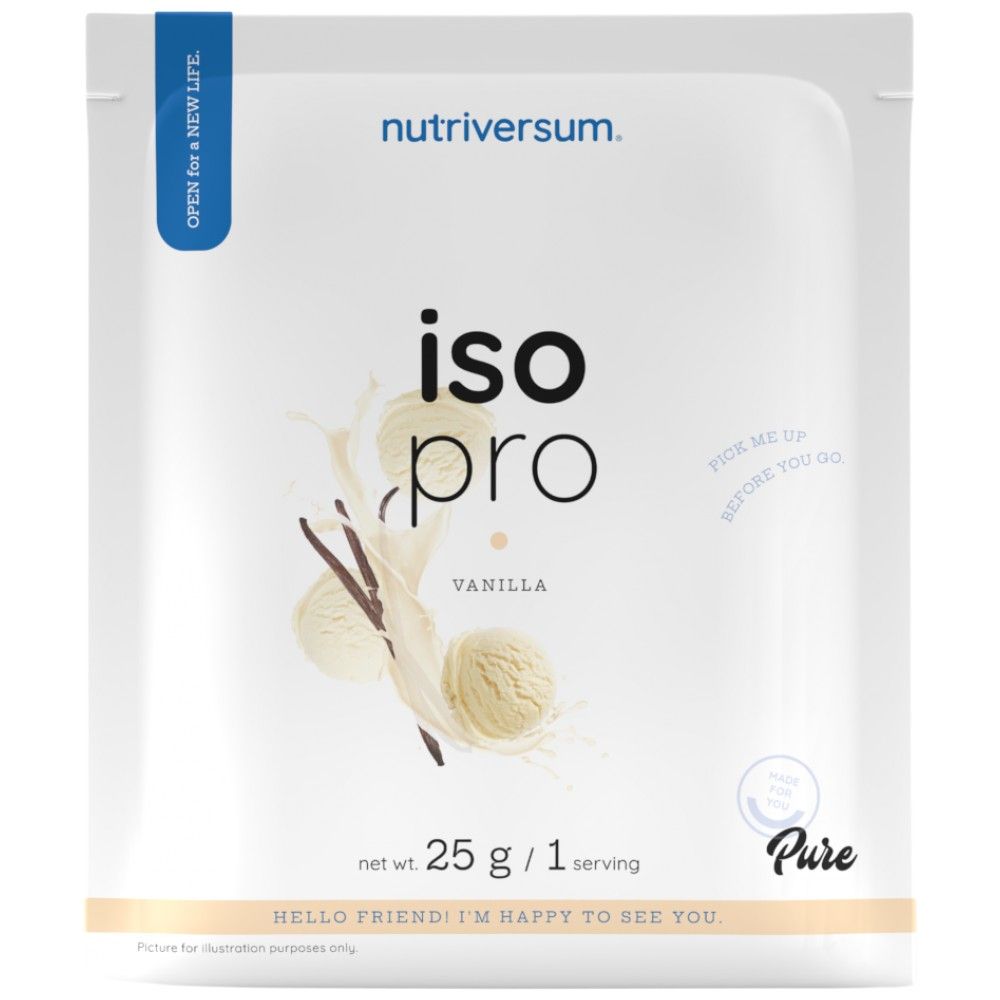 Iso Pro Pure Whey | Isolate with N-Zyme System - 25 grams - Nutra Best Europe