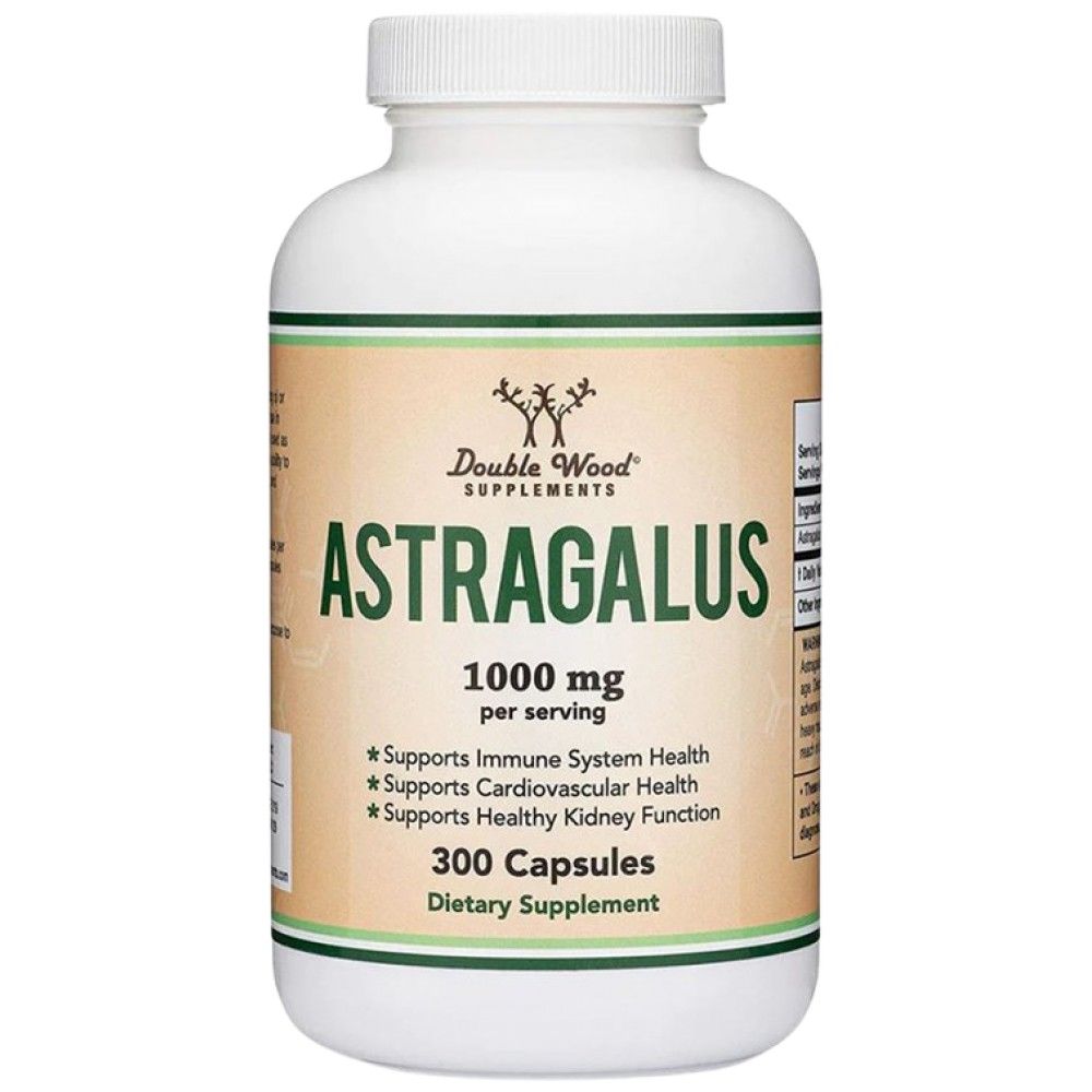 Astragalus 1000 mg - 300 capsules - Nutra Best Europe