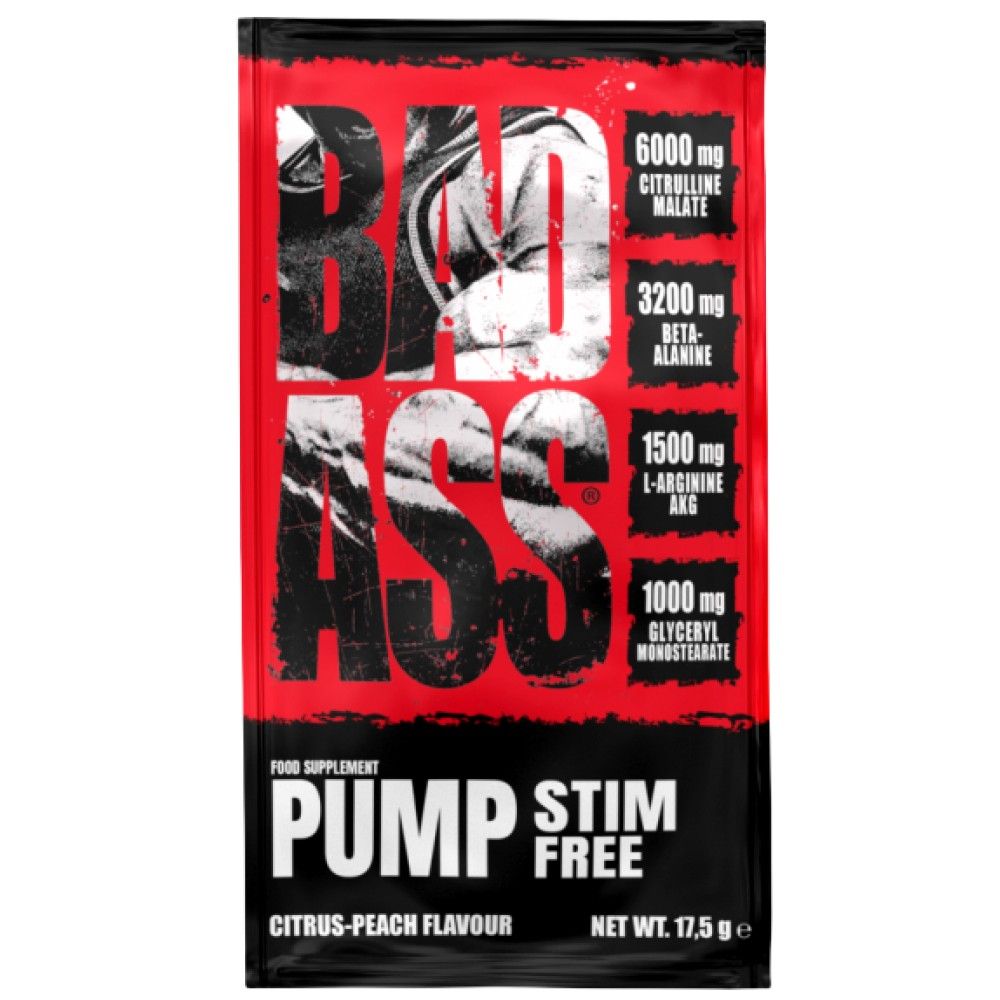 Bad Ass PUMP Stim-Free Formula - 17.5 grams - Nutra Best Europe