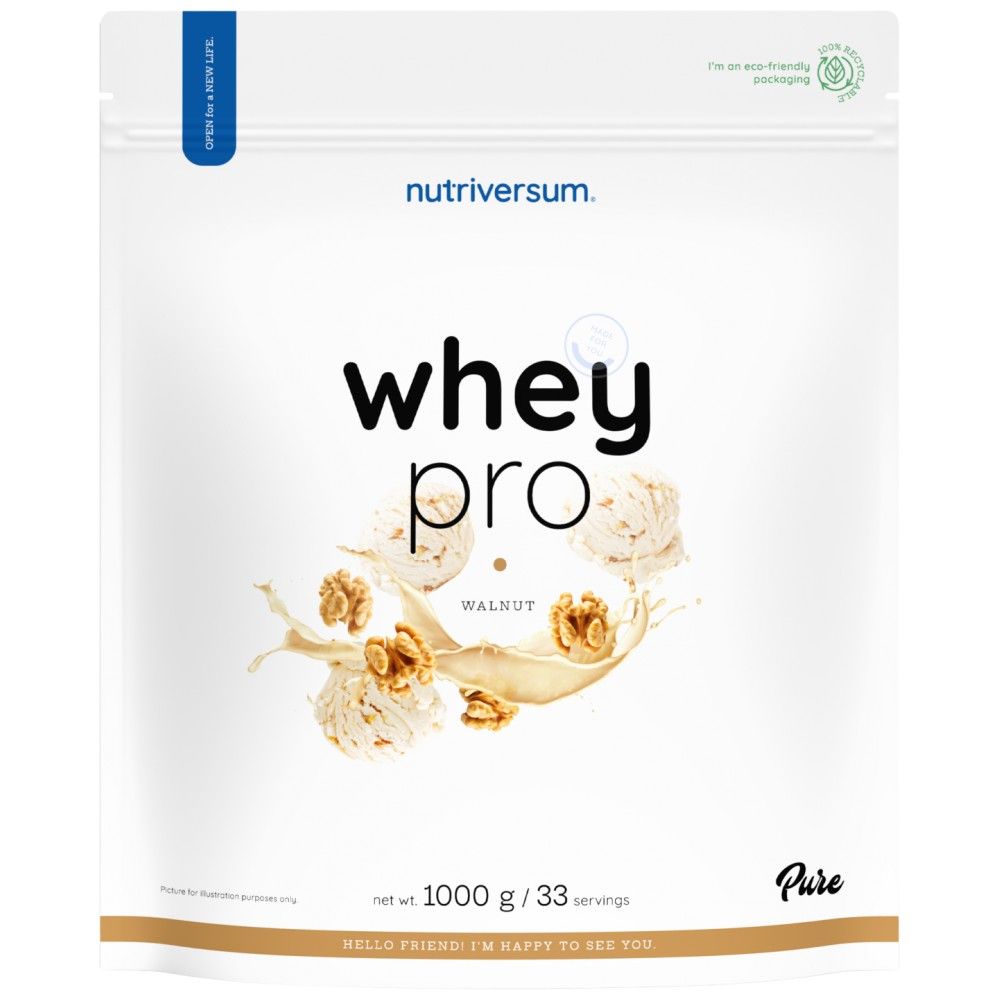 Whey Pro Pure | with N-Zyme System - 1000 grams - Nutra Best Europe