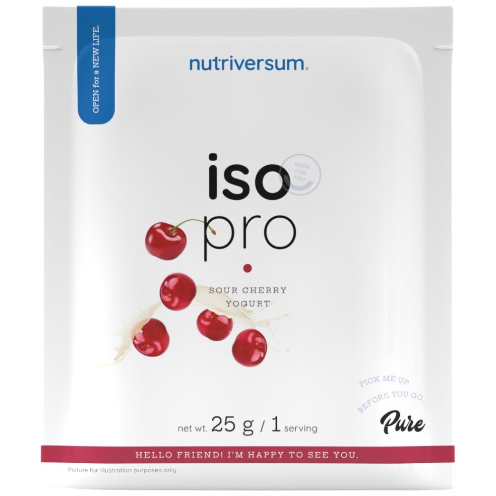 Iso Pro Pure Whey | Isolate with N-Zyme System - 25 grams - Nutra Best Europe