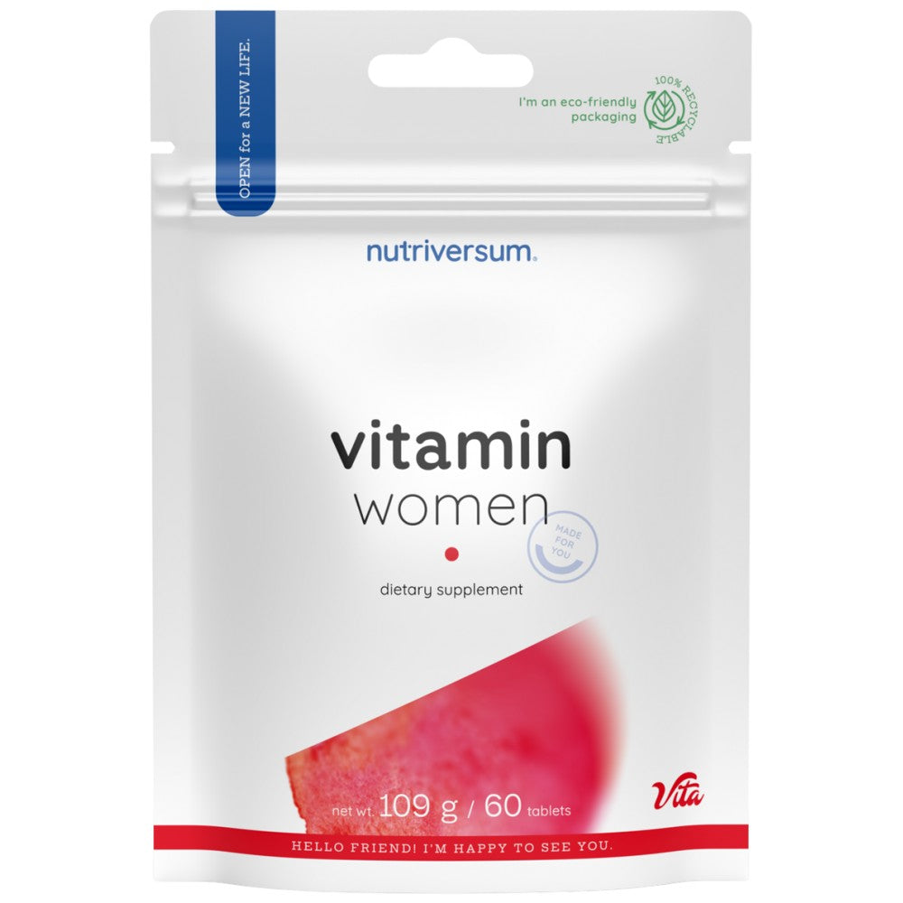 Vitamin Women | Dedicated to Women - 60 Tablets - Nutra Best Europe