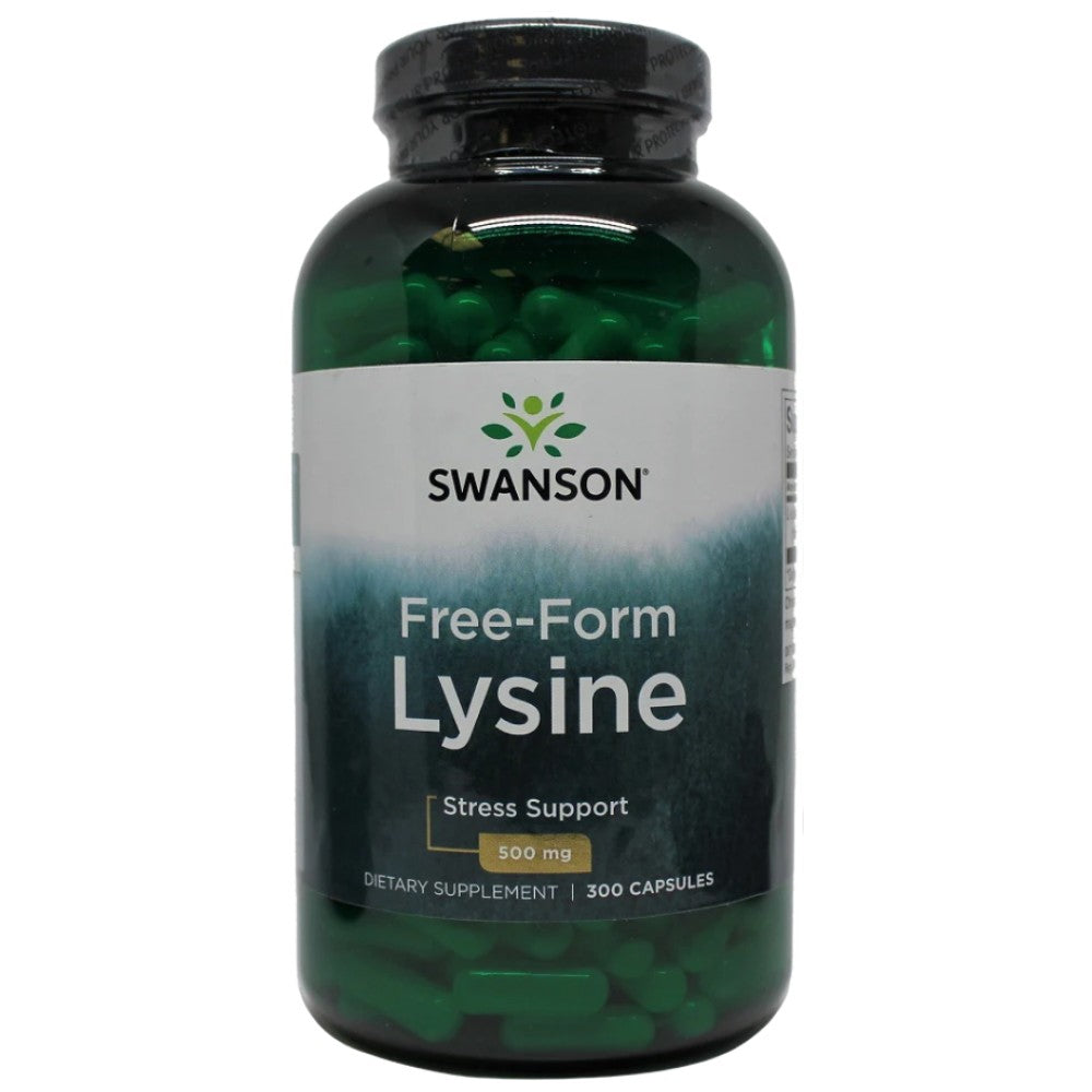 L-Lysine 500 mg 300 capsules - Nutra Best Europe