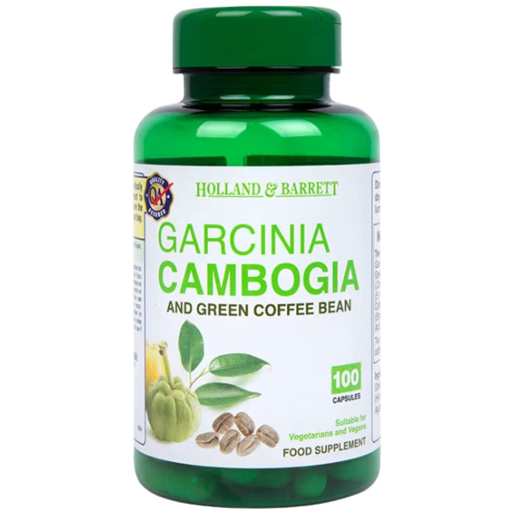 Garcinia Cambogia and Green Coffee Bean - 100 capsules - Nutra Best Europe