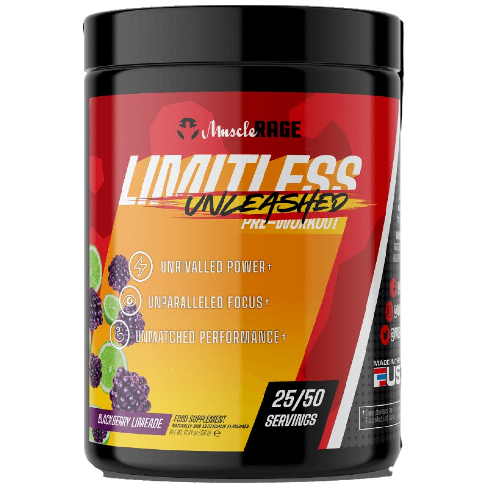 Limitless Unleashed - 350 grams - Nutra Best Europe