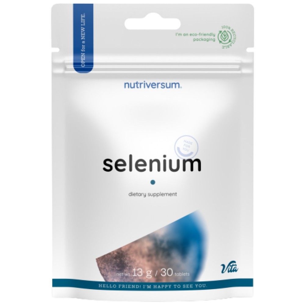 Selenium Tablet 150 mcg - 30 Tablets - Nutra Best Europe