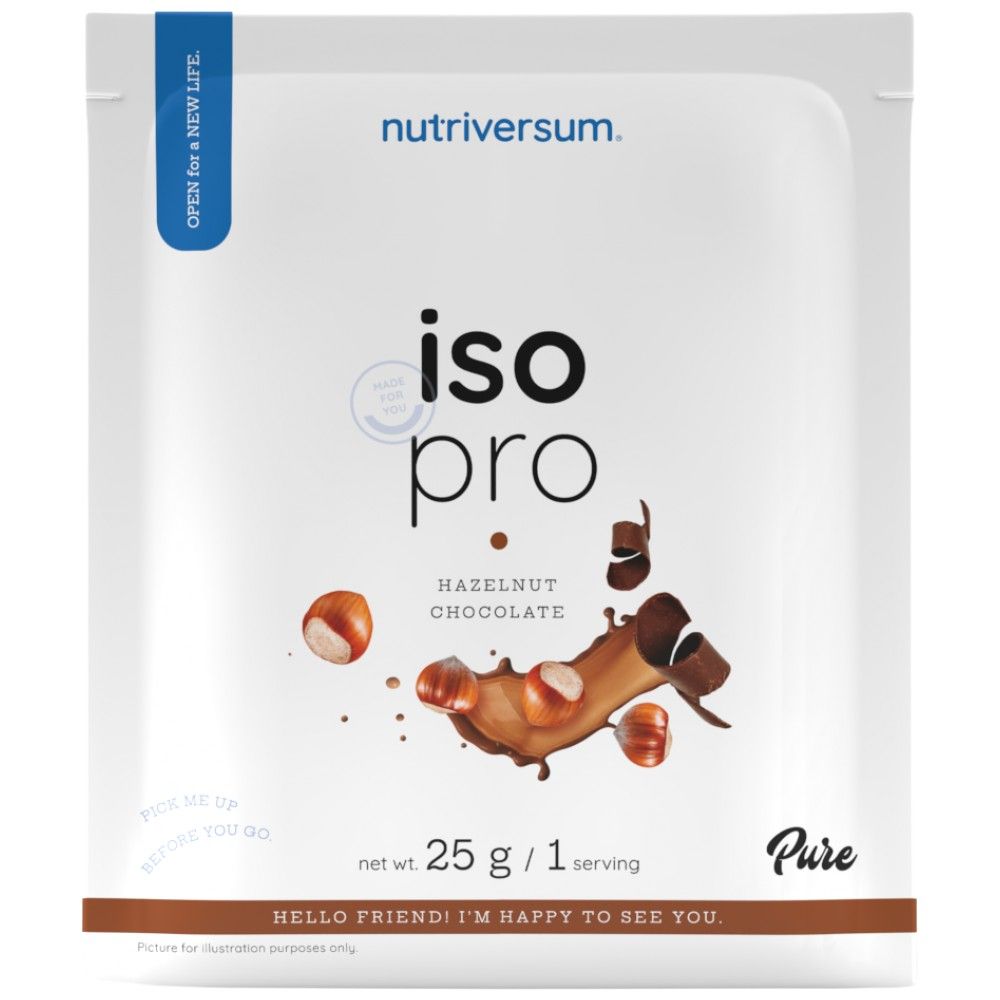 Iso Pro Pure Whey | Isolate with N-Zyme System - 25 grams - Nutra Best Europe