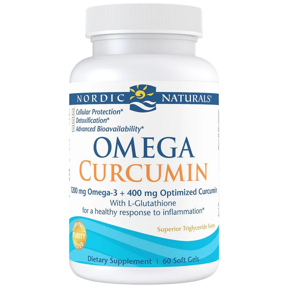 Omega Curcumin 1200mg - 60 Gel capsules - Nutra Best Europe