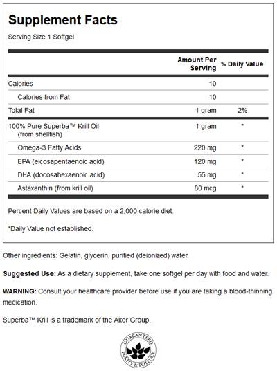 100% tiszta krill olaj 500 mg - 60 lágyzselé