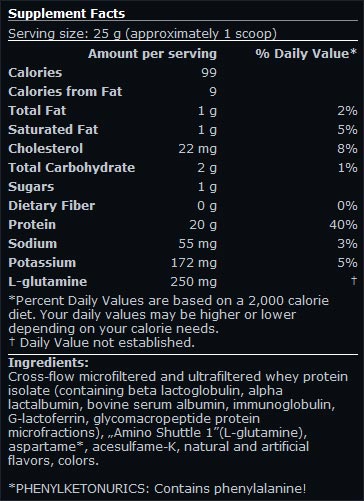 100% Whey Isolate 0,700 kg