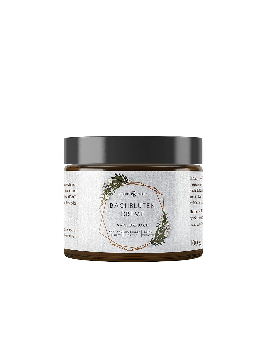 Krém virágesszenciákkal - Dr. Bach módszere szerint, 100 g