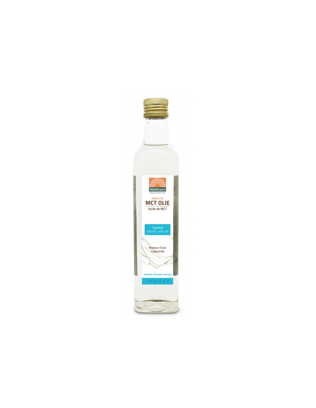 100% MCT Oil from Coconut Oil, 250 ml - Nutra Best Europe
