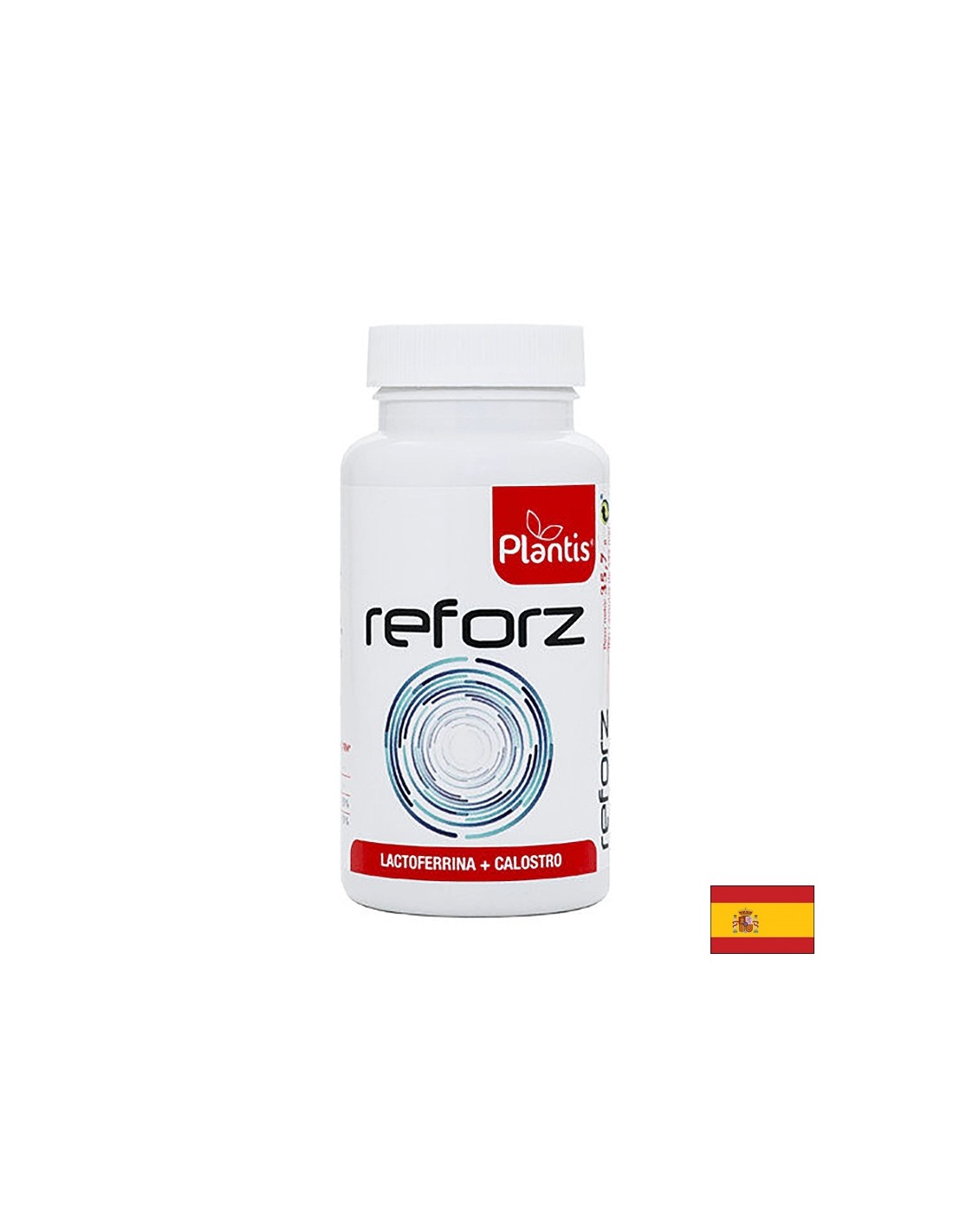 Erős immunitás - Lactoferrin 100 mg, kolosztrum 250 mg és C-vitamin 60 mg & D3 3,75 µg - Reforz Plantis®, 60 kapszula
