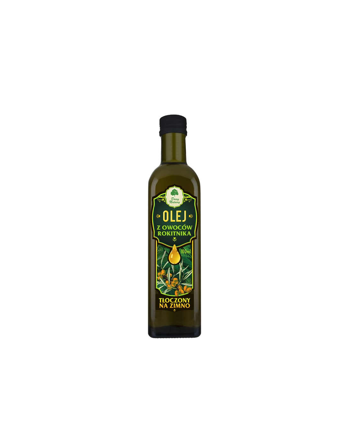 Haj és bőr - Homoktövis olaj (homoktövis), 100 ml <tc>Dary Natury</tc>