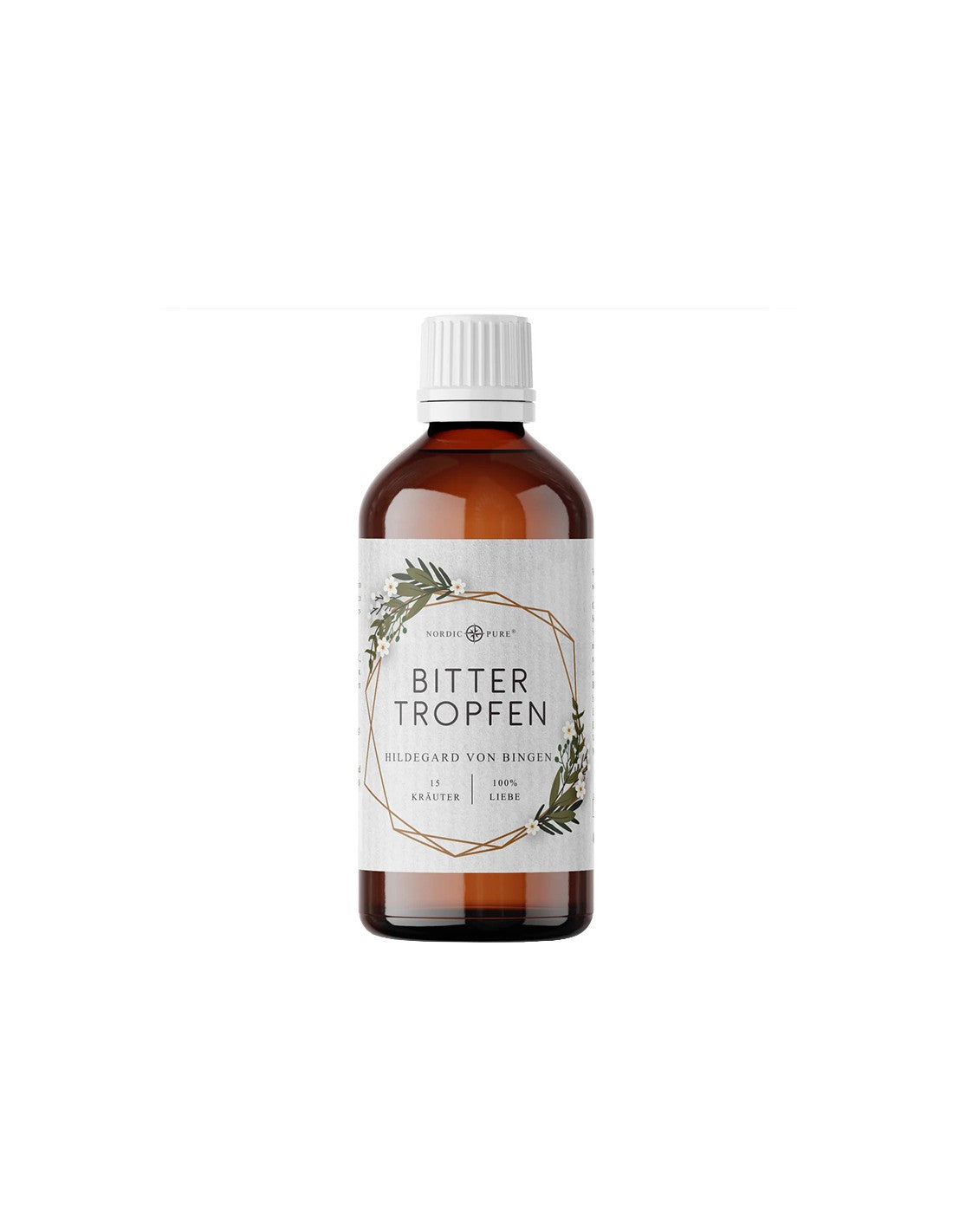 Gyógynövény-keserű - Cseppek Hildegard von Bingen módszere szerint, 100 ml