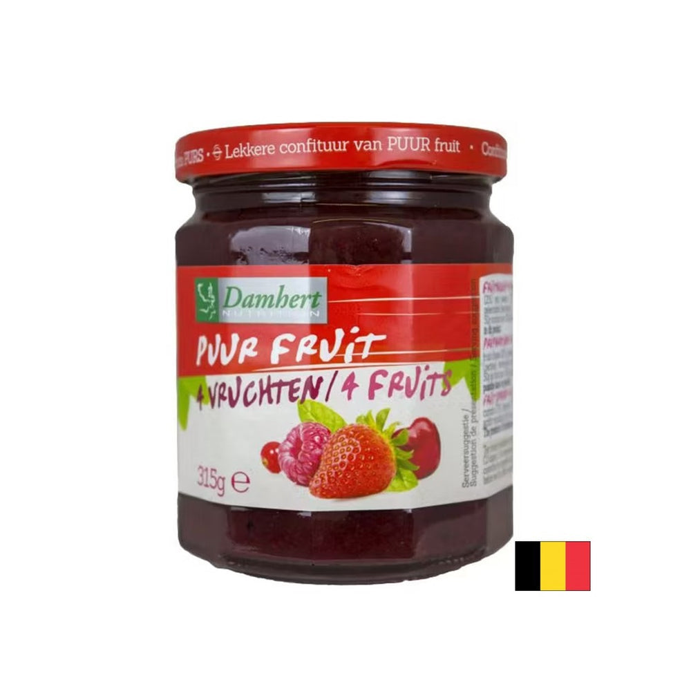 100% Fruit Jam (sugar free), 315 g - Nutra Best Europe