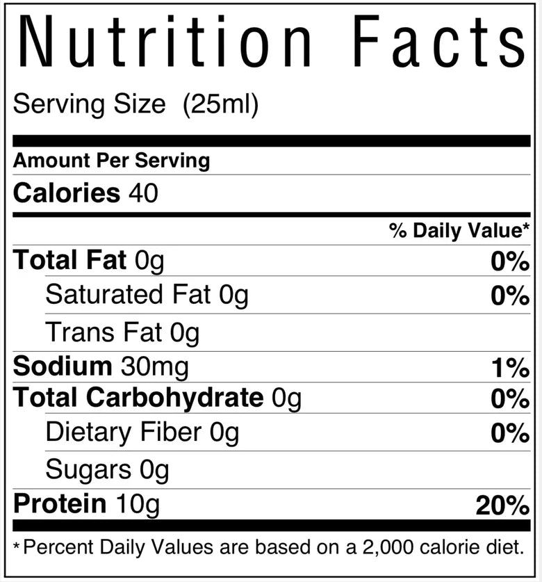 Fish Collagen 10000 mg hialuronsavval 50 mg - 500 ml