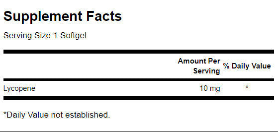 Lycopene 10 mg - 120 Gel capsules - Nutra Best Europe