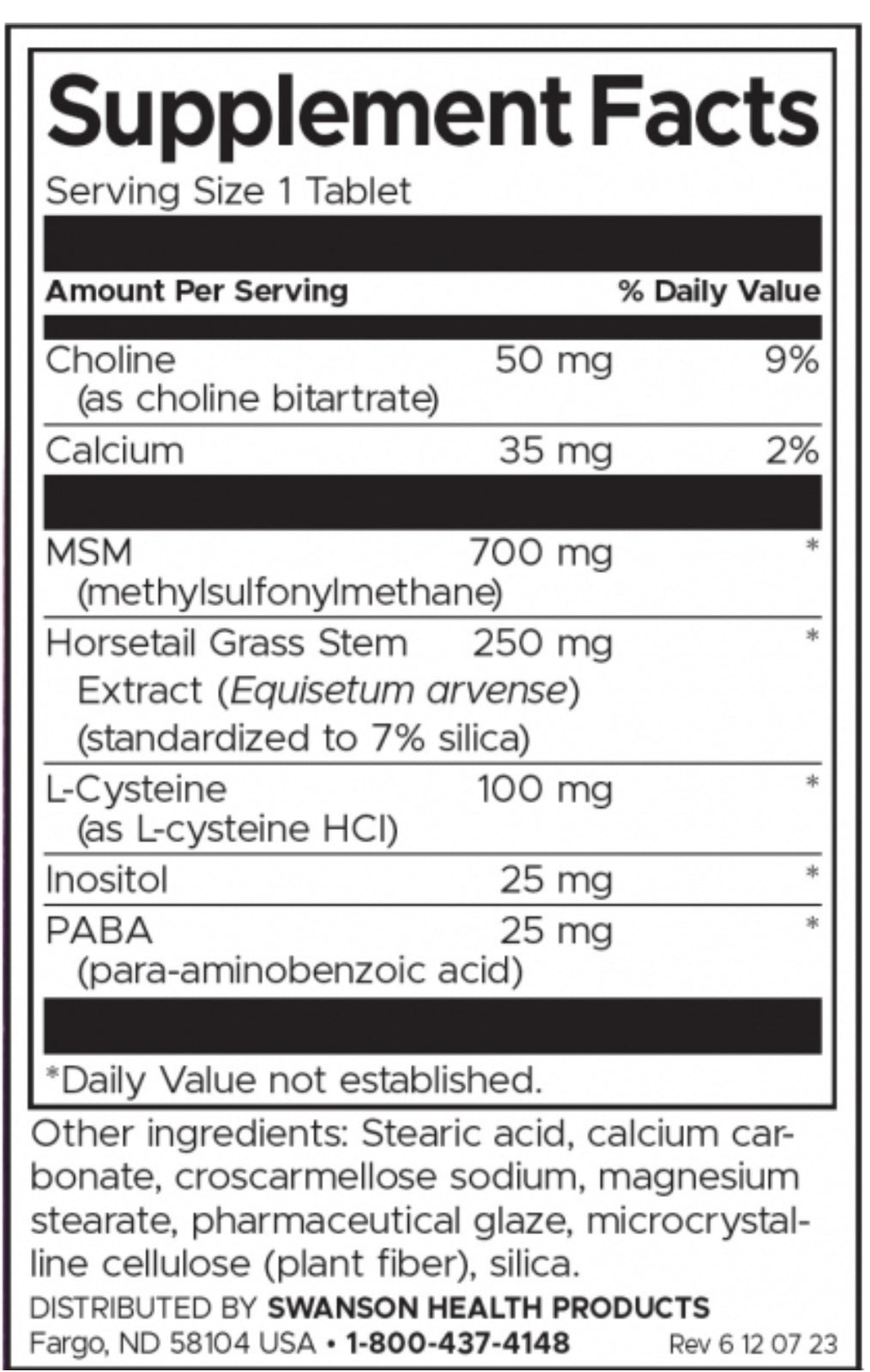 Hair, Skin & Nails - 60 Tablets - Nutra Best Europe