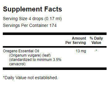 Oil of Oregano Liquid Extract (Alcohol & Sugar Free) - 30 ml - Nutra Best Europe