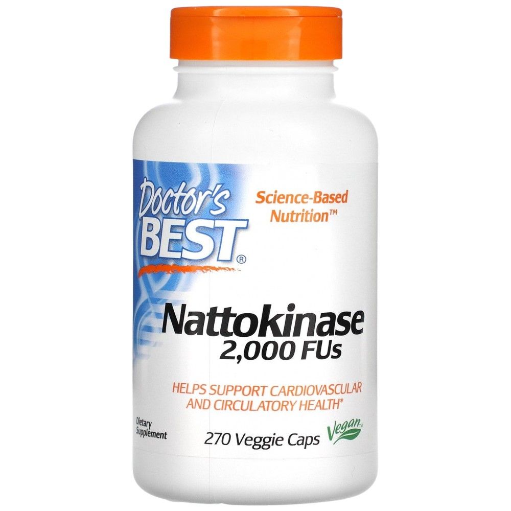 BEST Nattokinase 2,000 FUs - 270 capsules - Nutra Best Europe