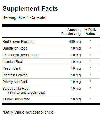 Red Clover Combination 540 mg - 100 capsules - Nutra Best Europe