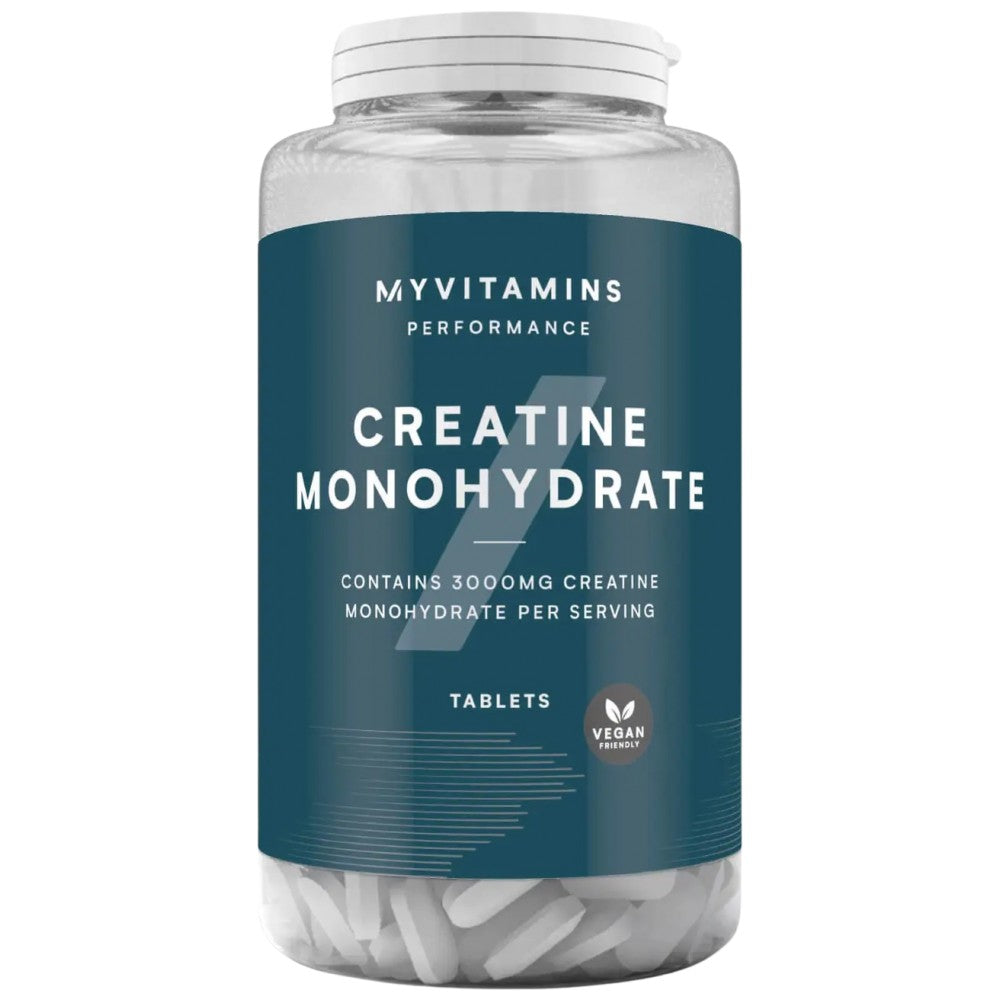 Creatine Monohydrate Tablets - 250 Tablets - Nutra Best Europe