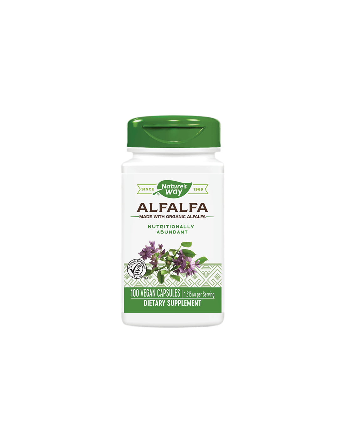 Alfalfa (leaves) 405 mg - 100 capsules - Nutra Best Europe