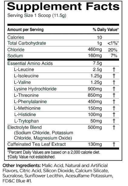 Essential Amino 9 | Energy With Caffeine - 345 grams - Nutra Best Europe