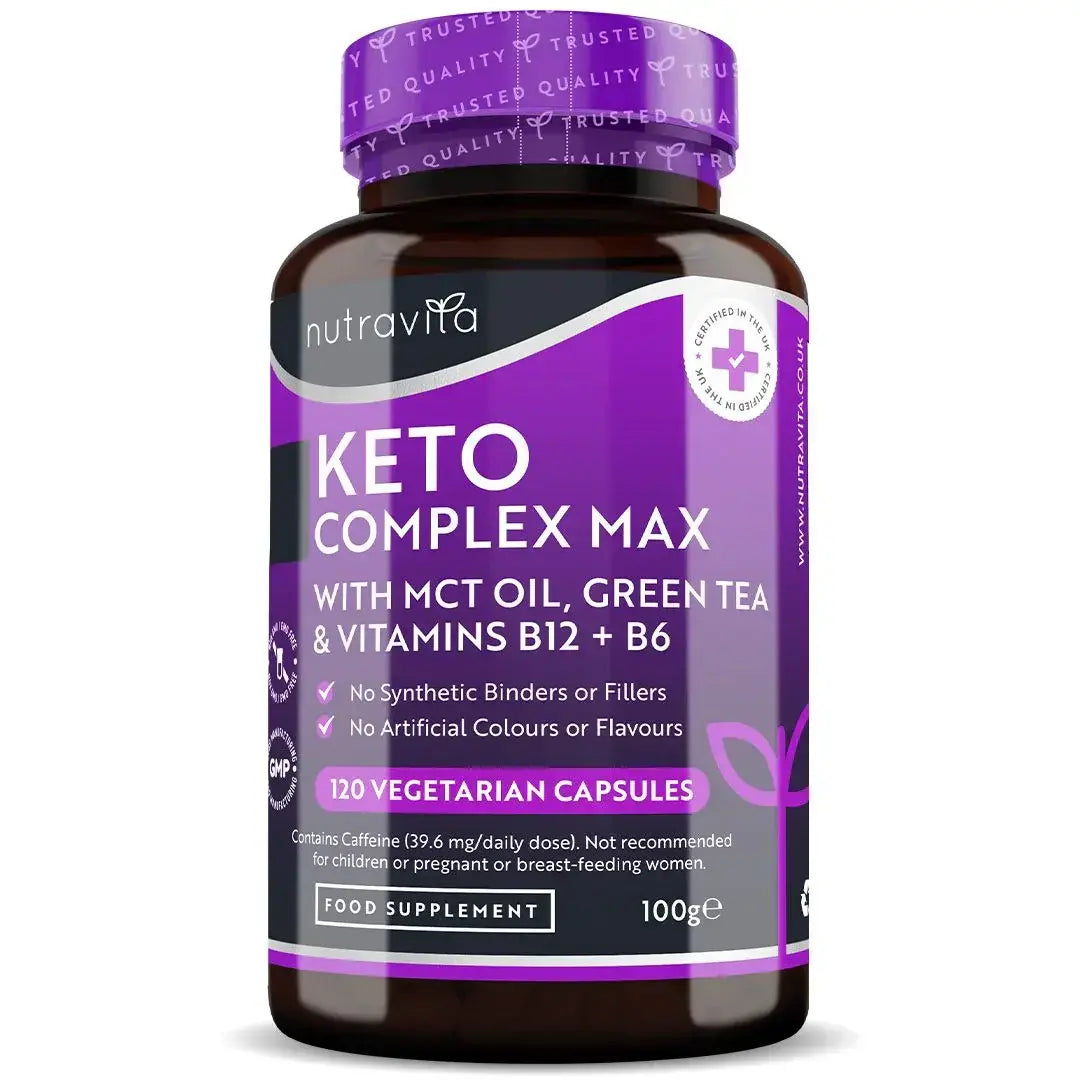 Keto Complex Max /120 kapszula, 60 adag/ <tc>Nutravita</tc>