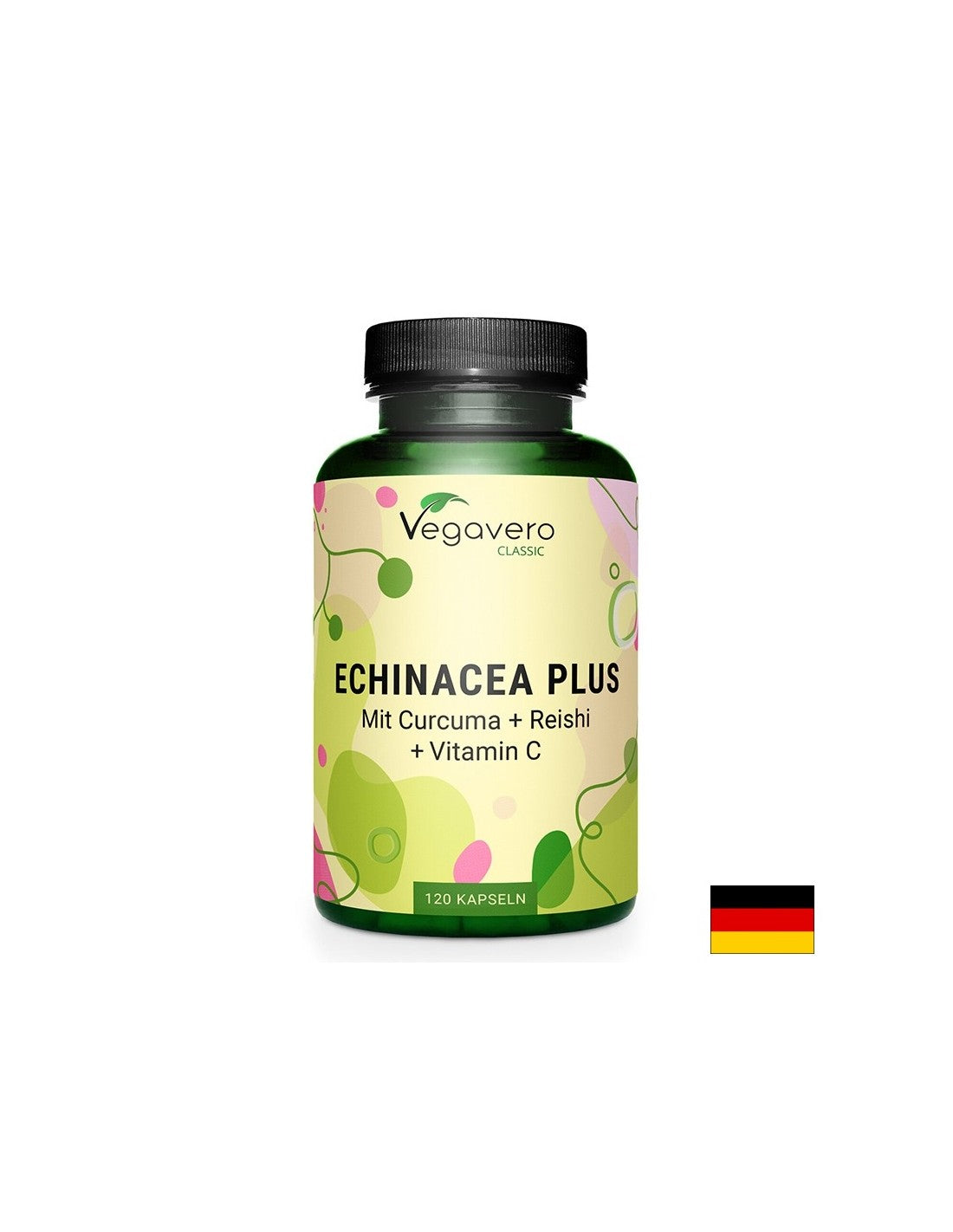 Immunitás - Echinacea + kurkuma, Reishi és C-vitamin, 120 kapszula