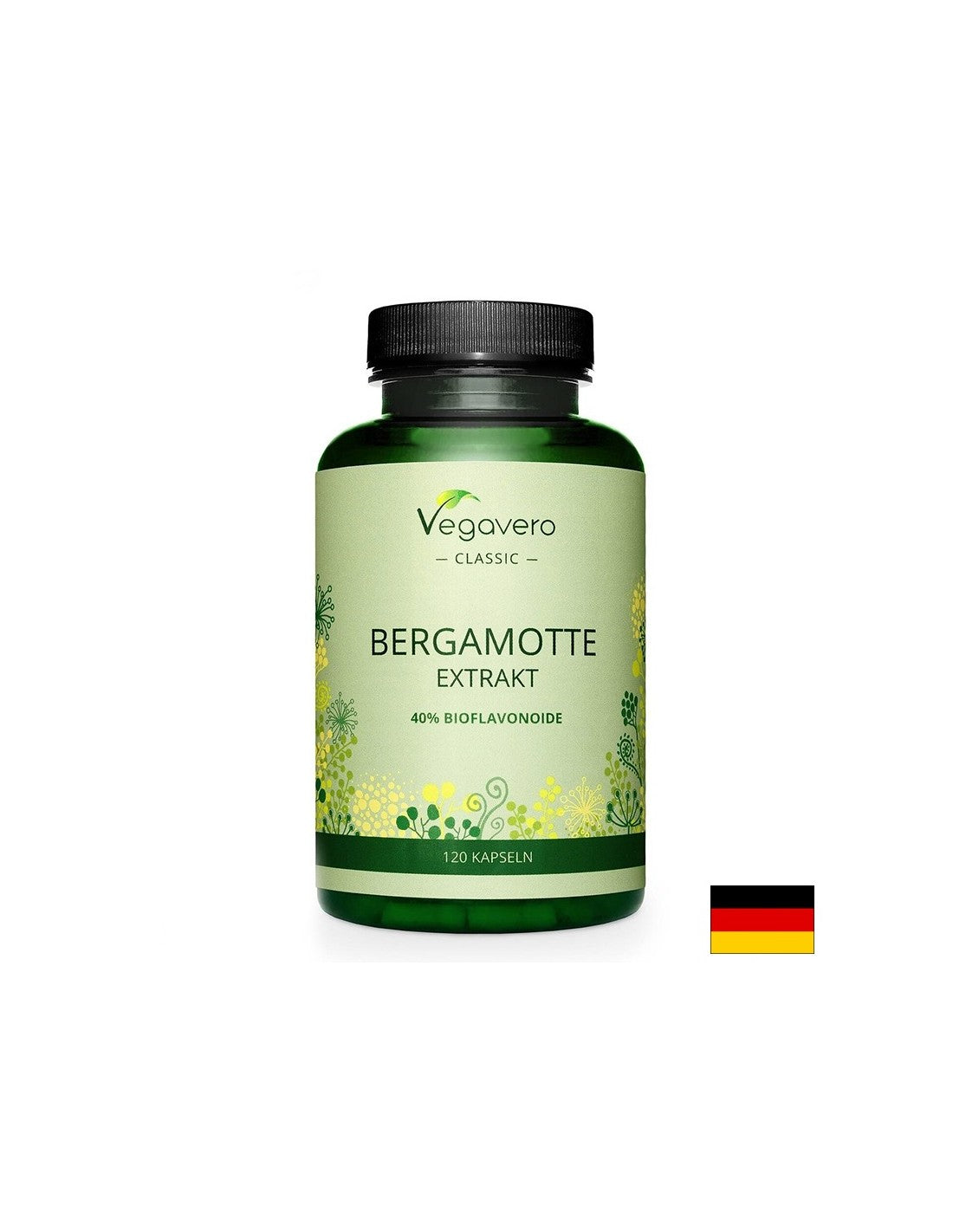 Cukorbetegség és egészséges szív - Bergamott (kivonat), 120 kapszula <tc>Vegavero</tc>