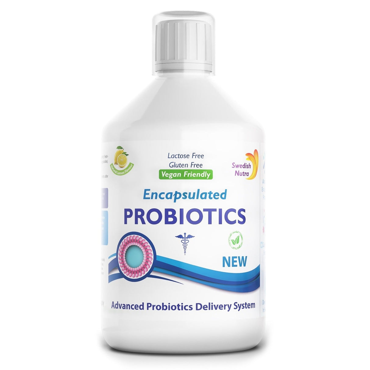 Liquid Probiotic (Microencapsulated) x 500ml (Vegan) - Nutra Best Europe