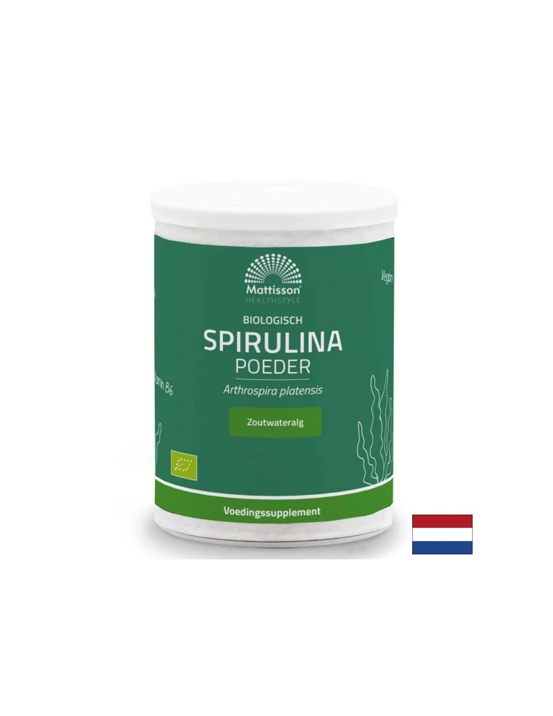 Spirulina energiához és méregtelenítéshez, 125 g por