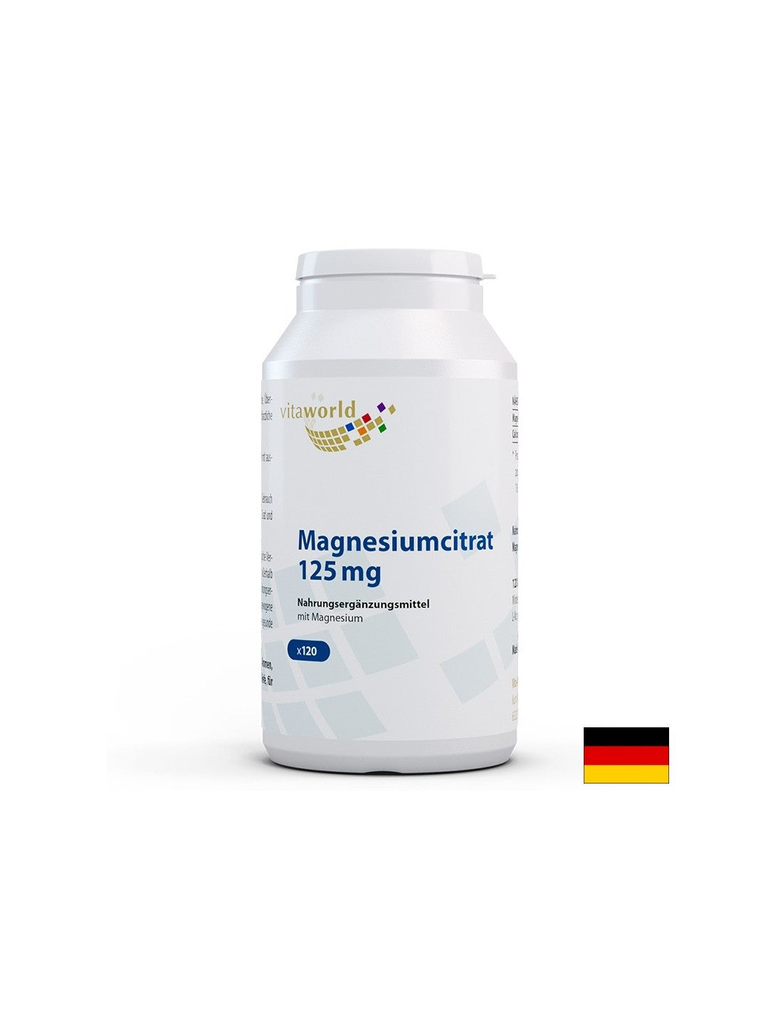Izom-, szív- és idegrendszer - Magnézium (citrát), 125 mg (citrát) x 120 kapszula