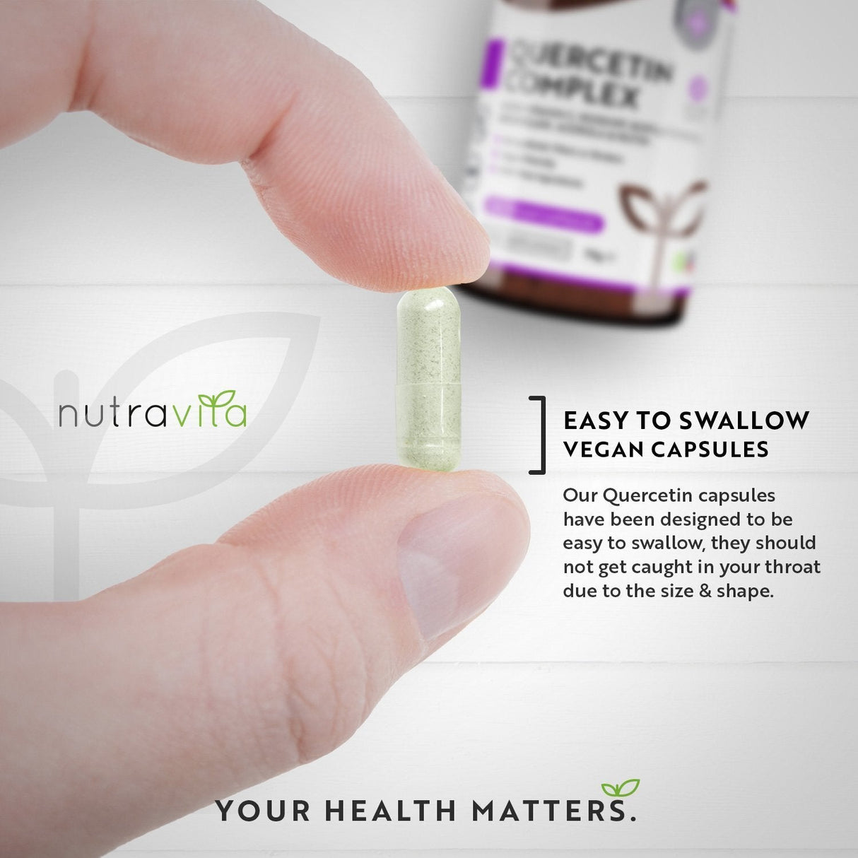 Quercetin Complex with Bromelain 120 VCaps. Nutravita - Nutra Best Europe