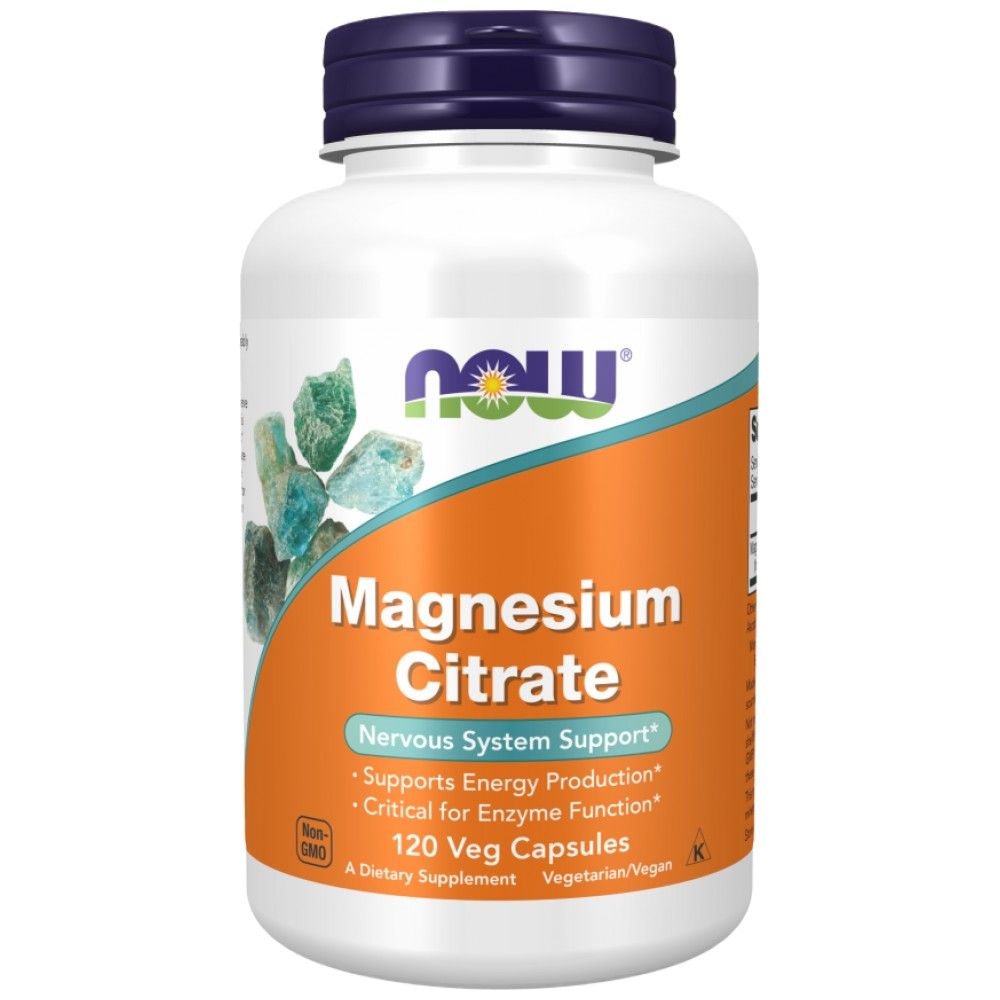 Magnesium Citrate 400 mg - 120 capsules - Nutra Best Europe