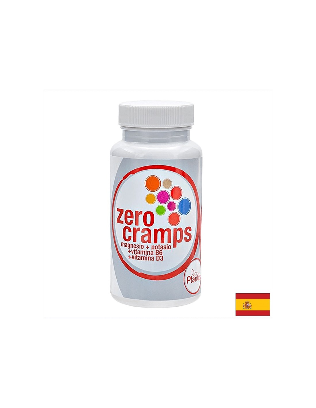 Görcsoldó - 132 mg magnézium, 150 mg kálium és B6-vitamin & D3 - Görcsmentes Plantis®, 60 tabletta