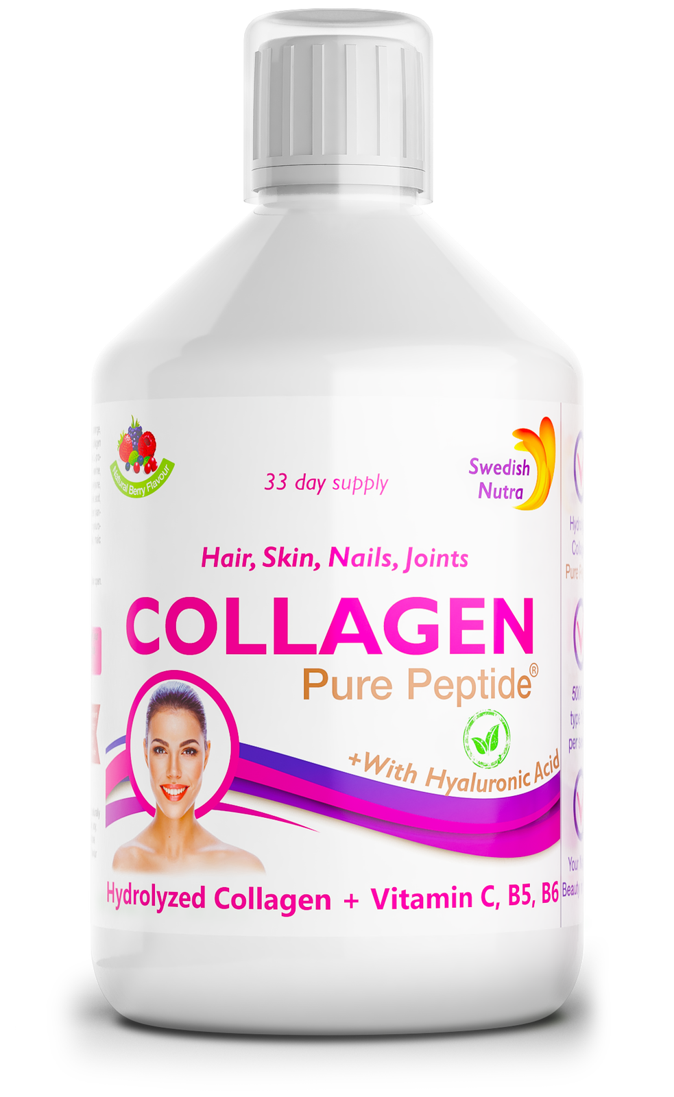 (URGENT) Bovine Collagen 5,000 mg with Hyaluronic Acid 5 mg - 500 ml - Nutra Best Europe