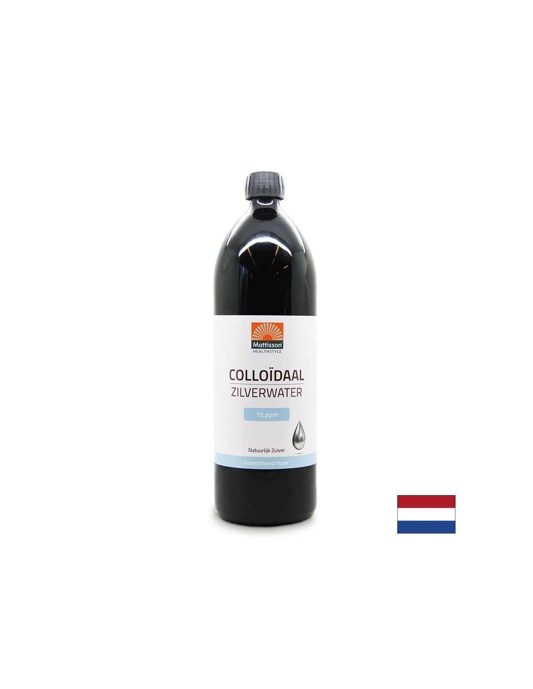 Ezüstkolloid víz 15 ppm, 1000 ml