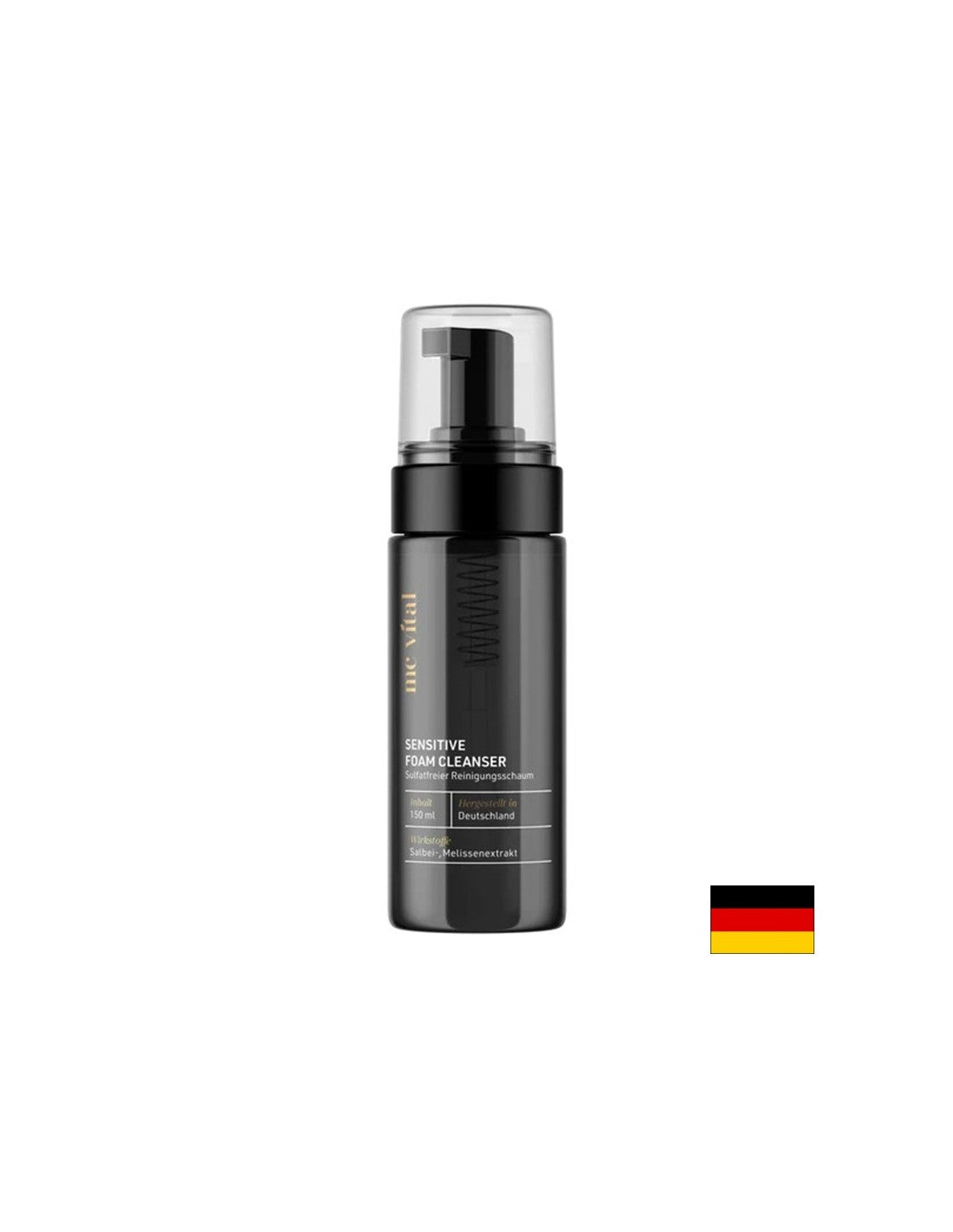 Gyengéd tisztító hab zsálya és citromfű kivonattal, 150 ml